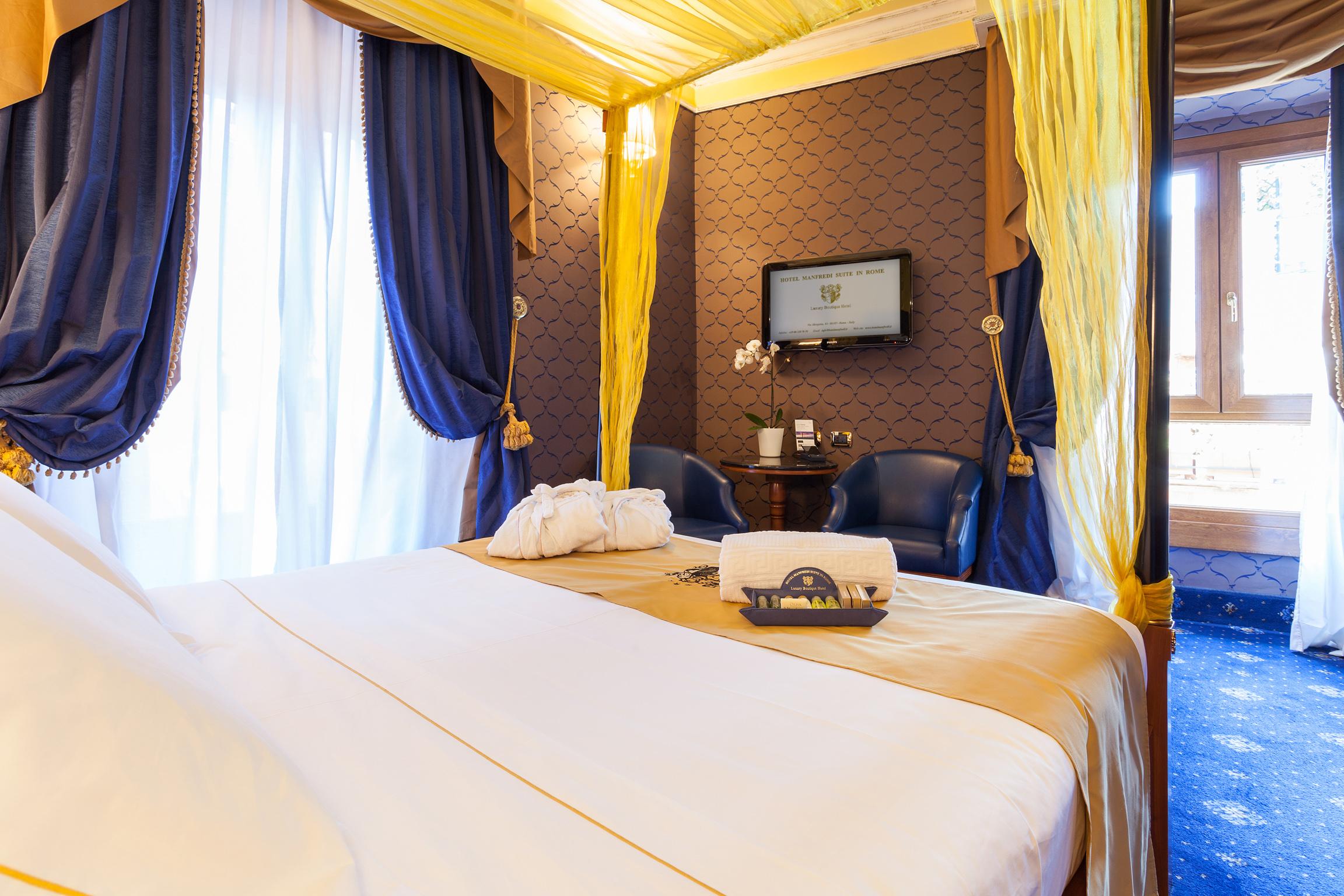 Hotel Manfredi Suite In Rom Exteriör bild