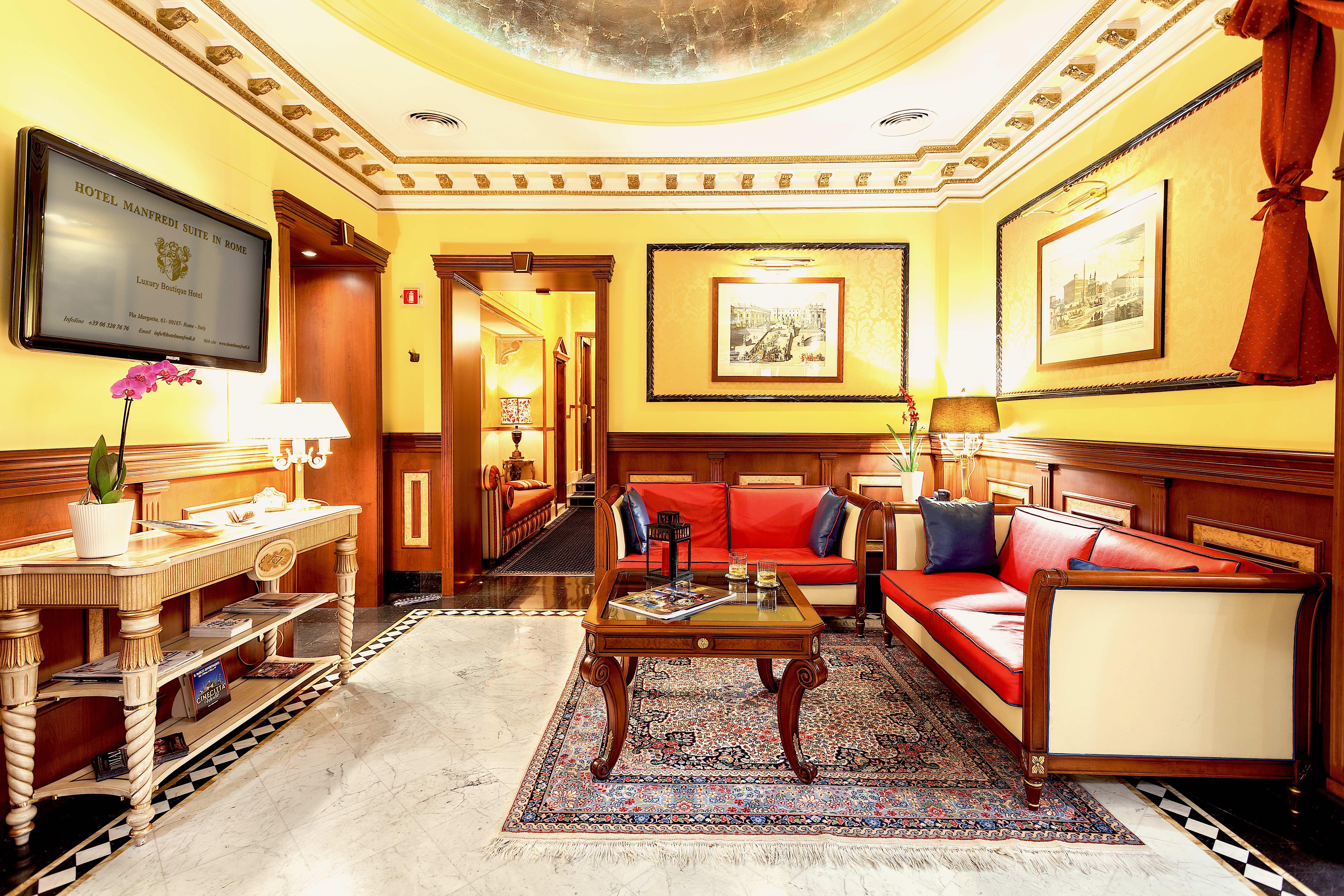 Hotel Manfredi Suite In Rom Exteriör bild